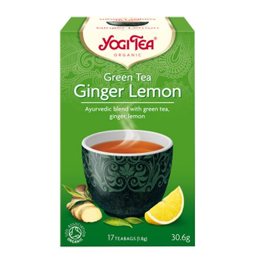 Yogi čaj Zeleni-Đumbir-Limun