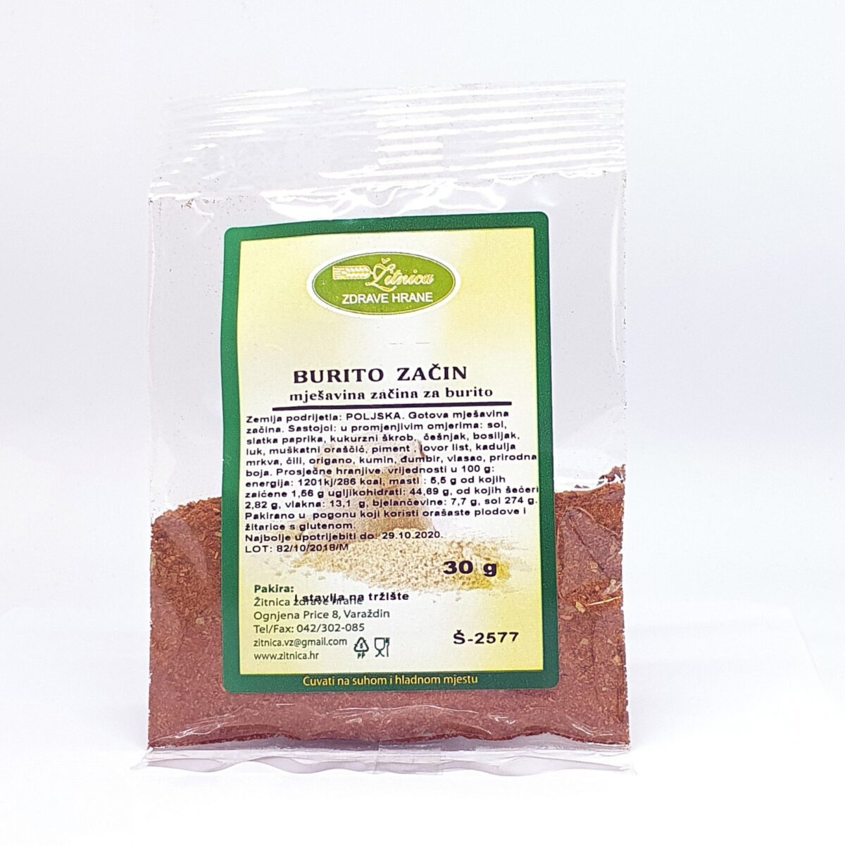 Burrito začin 30g