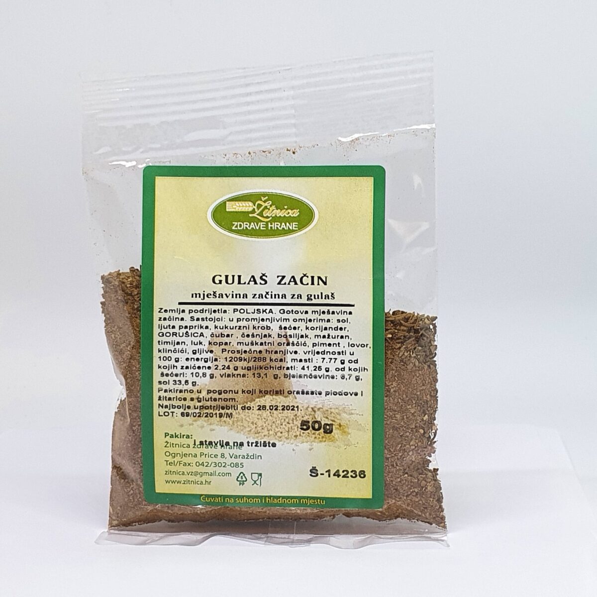 Gulaš začin 50g